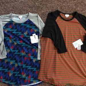 Two LuLaRoe Randy Tees- 2xl